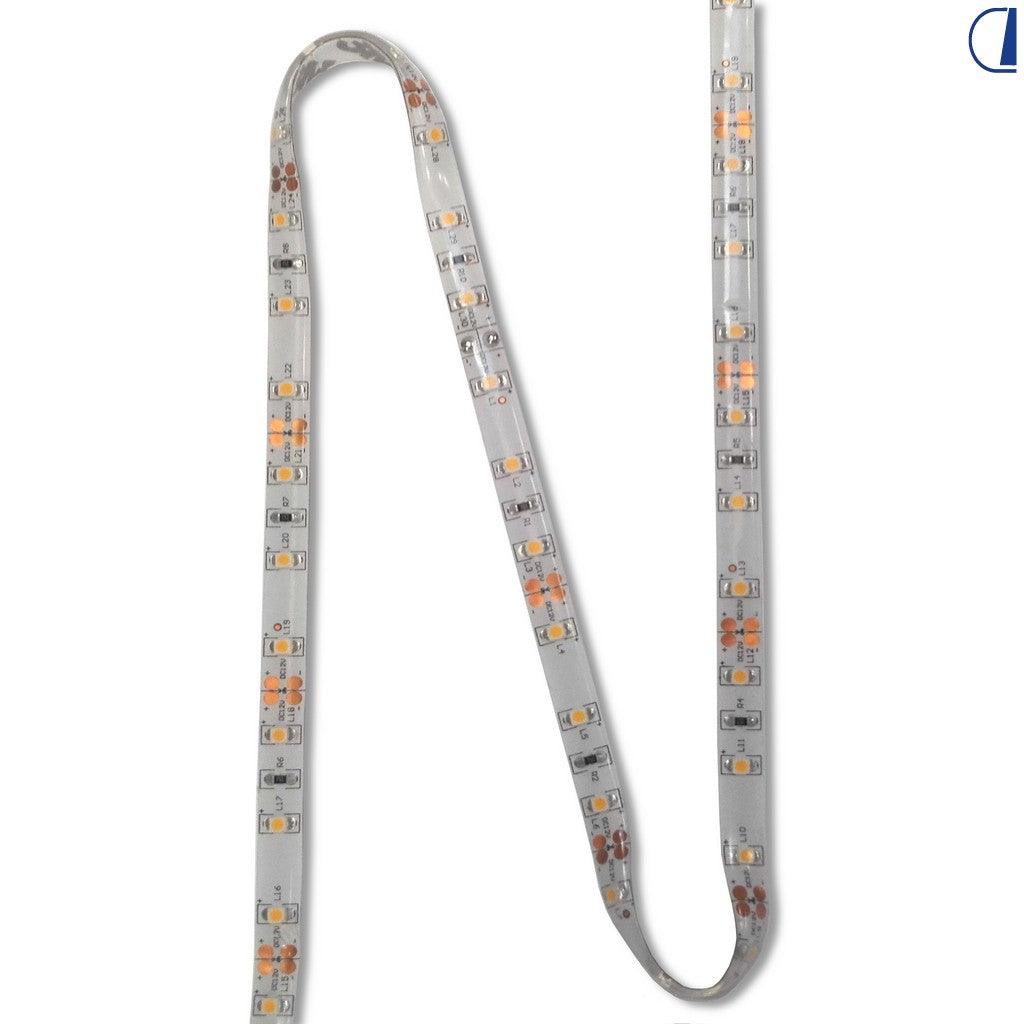 Striscia LED SMD3528 autoadesiva 5 m 4,8 W/m IP65 luce bianca