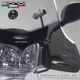 Biondi Parabrezza Z Trasparente KYMCO People S 50/125/200 cc. 2005 con Attacchi