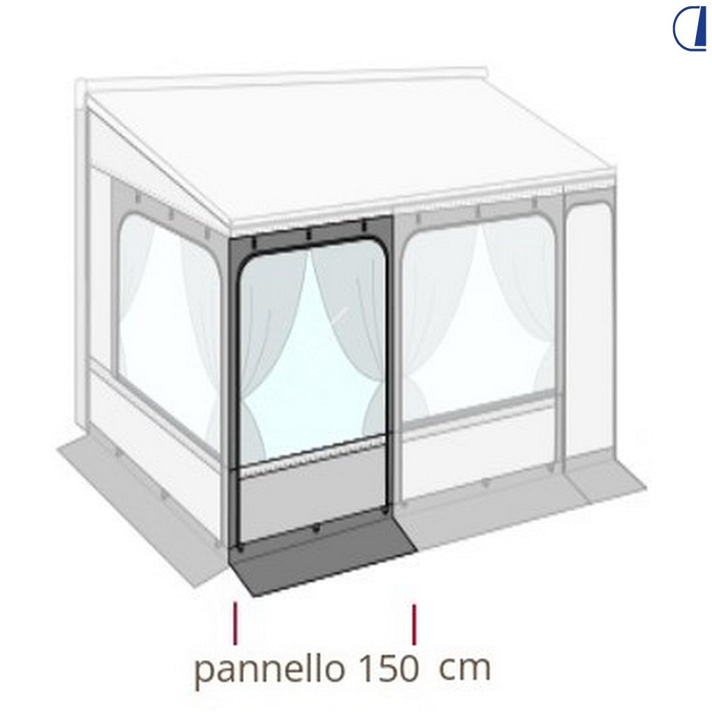 Fiamma Pannelli frontali 150 cm per Privacy Room – ricambio veranda