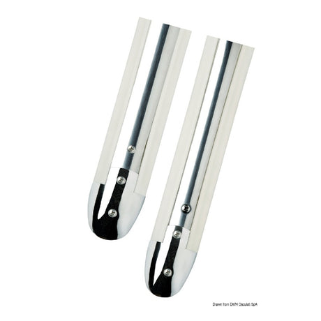 Osculati Terminale parabordo per profili a C e mandorla 44.484.18