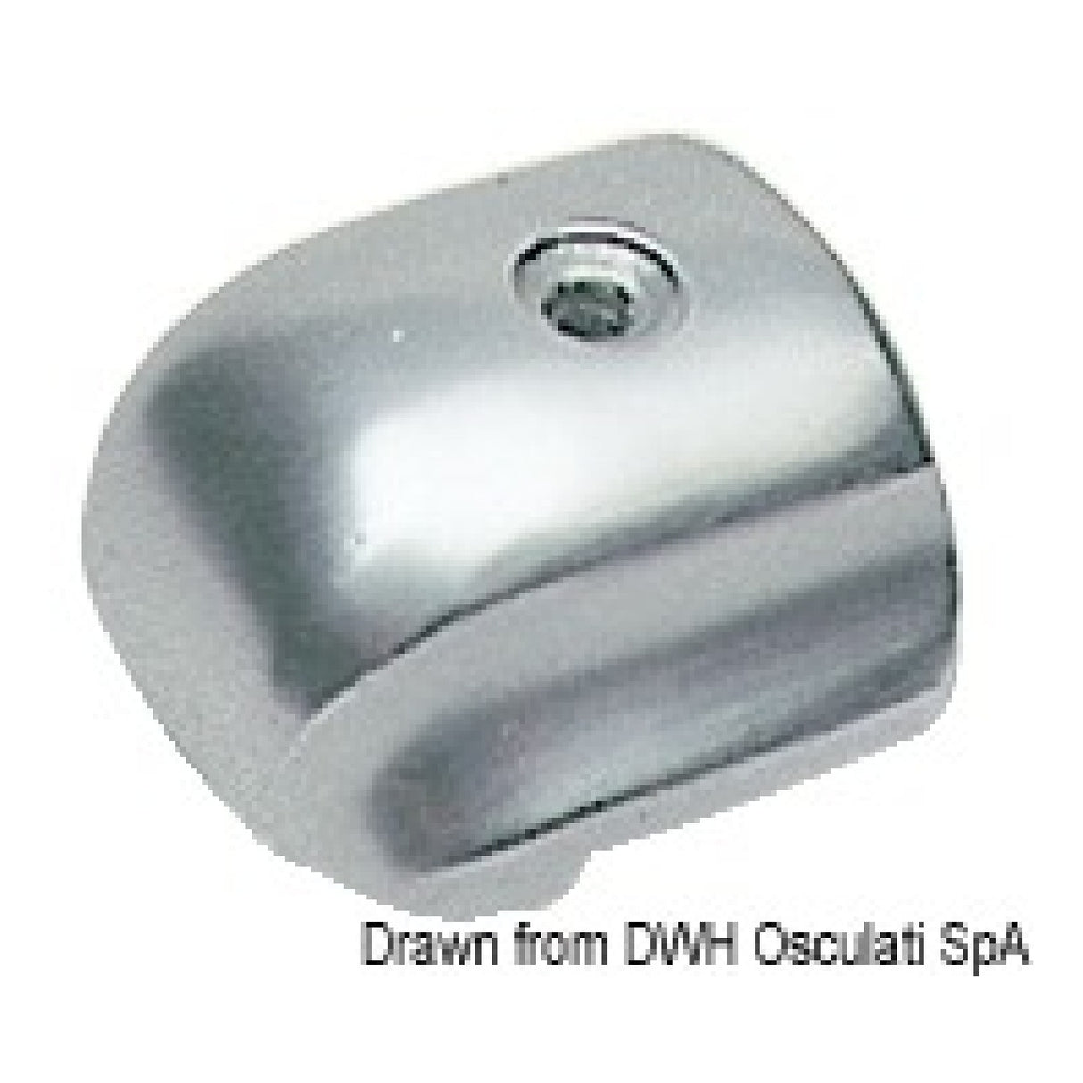 Osculati Terminale parabordo lega leggera 44.485.64