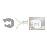 Osculati Profilo parabordo PVC 33 x 30 mm nero 44.488.00 - 1 Bobina da 24 metri 44.488.00