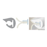 Perfil de defensa de PVC Osculati 36 x 38 mm negro 44.488.45 - 1 bobina de 24 metros 44.488.45