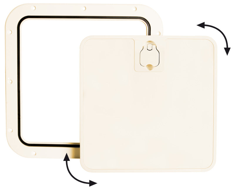 Portello estraibile crema 375 x 375 mm
