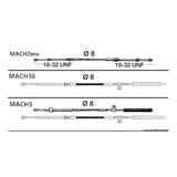 Cable patentado por Ultraflex de la serie Mach 5