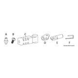 Kit de adaptación de cables de mando a distancia en motores de varias marcas 45.100.13