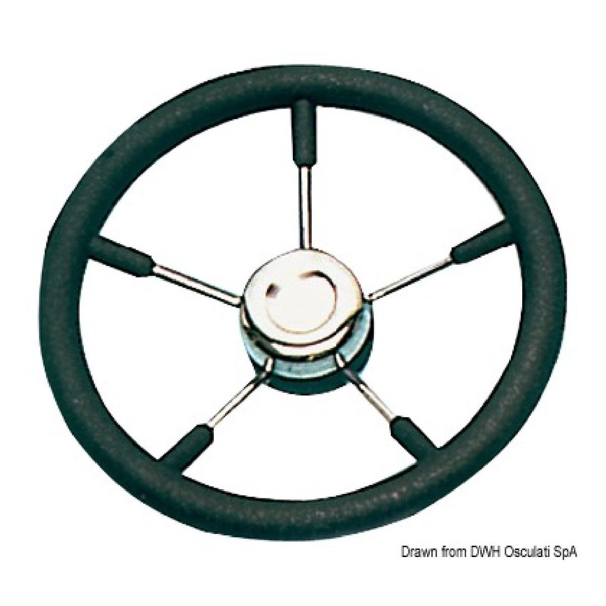 Osculati Volante con razze in acciaio inox 45.129.32