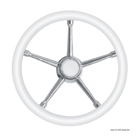 Osculati Volante con razze in Acciaio Inox 350 mm 45.135.01