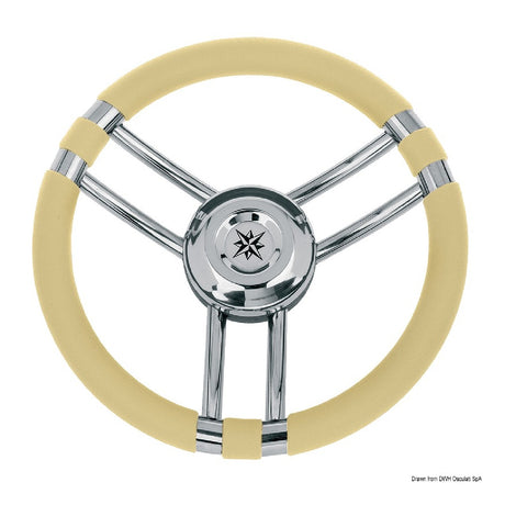 Osculati Volante C con razze in Acciaio Inox 350 mm 45.137.01