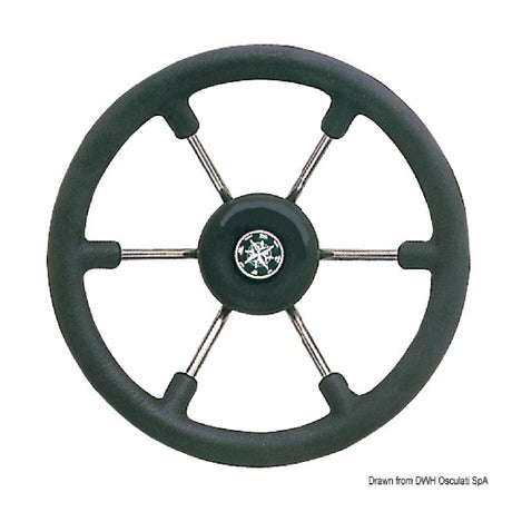 Osculati Timone in poliuretano nero 45.139.33