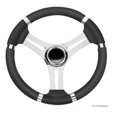 Volante Osculati B con radios de acero inoxidable 350 mm 45.136.02