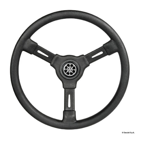Osculati Steering wheel with anatomical grip 3 spokes 355 mm 45.158.05