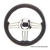 Osculati Steering wheel with mirror-polished stainless steel structure 350 mm 45.152.01