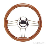 Osculati Steering wheel with mirror-polished stainless steel structure 350 mm 45.152.01