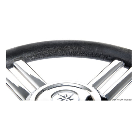 Osculati Volante Magnifico con radios ovalados 350 mm 45.177.01