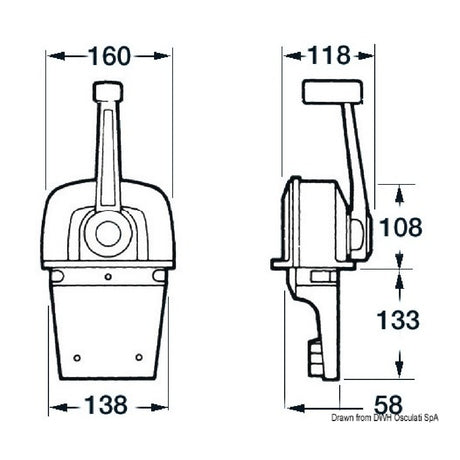 Ultraflex Scatola monoleva universale B65/B77