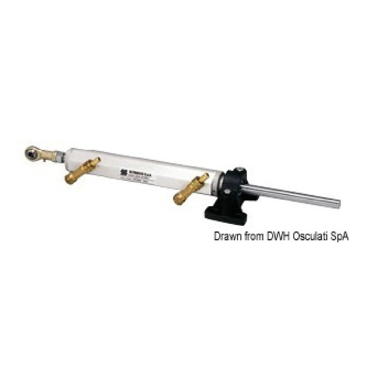 Ultraflex Gotech Hydrauliklenkung für Außen- und Innenbordmotoren bis 115 PS, geliefert als Komplettset