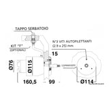 Ultraflex Pompa idraulica per motori entrobordo