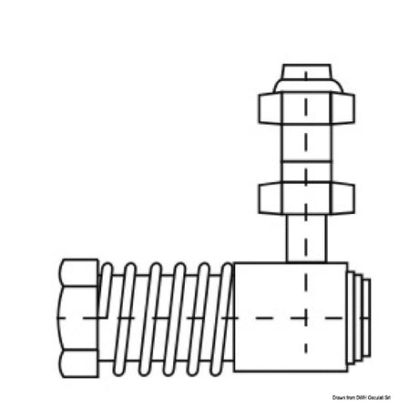 Ultraflex Terminale per cavo comandi C2/C7/C8/C0