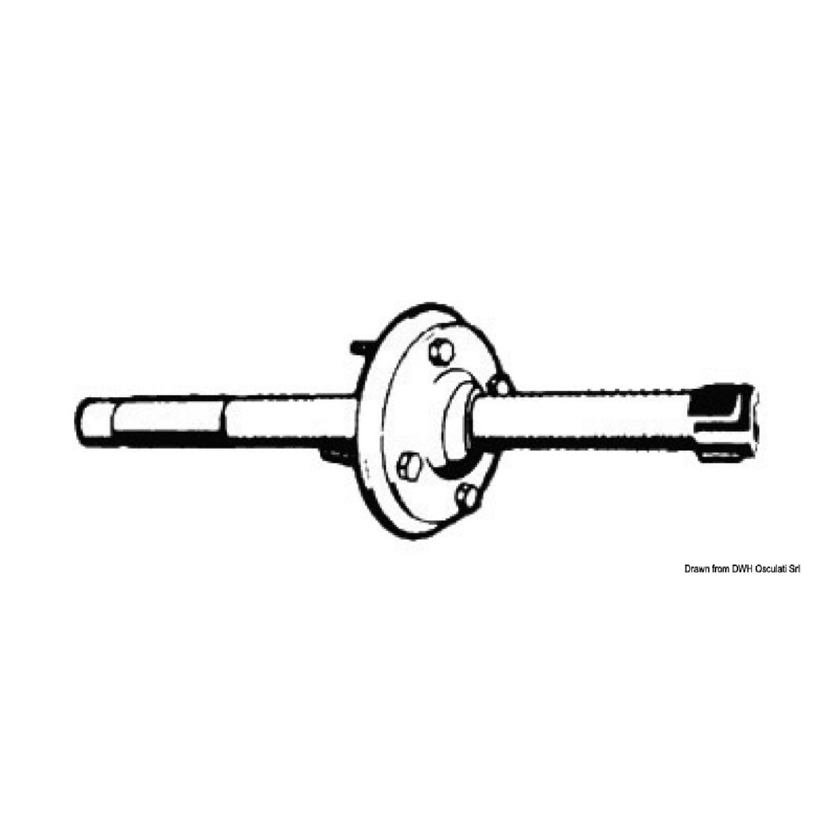 Ultraflex Edelstahl-Heckhalterung