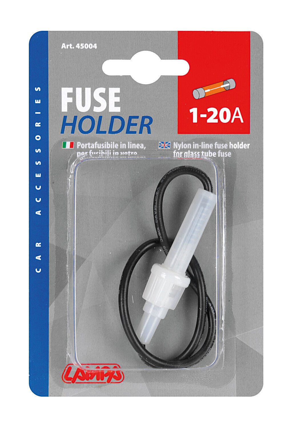 Lampa PF-4, portafusibile in nylon 45004