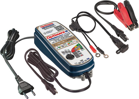 Tecmate Optimate 6 Select Motorrad- und Autobatterieladegerät