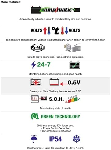 Tecmate Optimate 6 Select Motorrad- und Autobatterieladegerät
