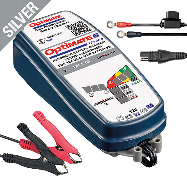 Cargador de batería OPTIMATE 6 Ampmatic 6A Tecmate