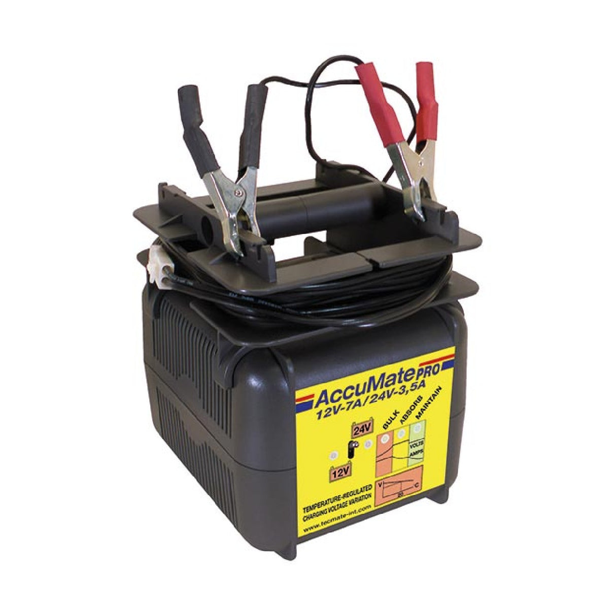 Tecmate Accumate Pro 12-24 Volt Motorrad- und Rollerbatterieladegerät