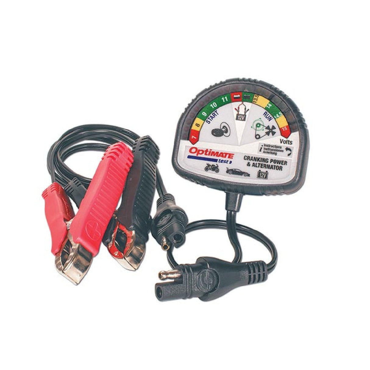 Tecmate Tester OPTIMATE Test 12V