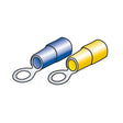 Lampa Kit 40 terminali-capicorda ad anello - Giallo/Blu 45057