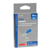 Lampa 10 terminali - capicorda ad anello - Blu 45067