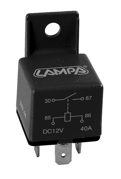 Lampa Relay universale 4 contatti - 12V - 30A 45500