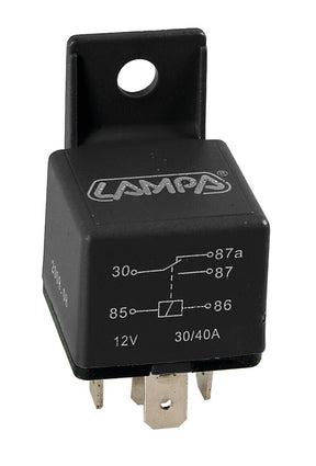 Lampa Relay universale 5 contatti - 12V - 30A 45501