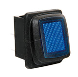 Lampa Interruttore Impermeabile IP65 con Spia LED 12/24V - Blu