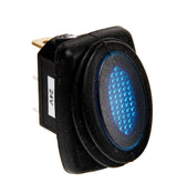 Lampa Micro Interruttore Impermeabile con Spia LED 12/24V - Blu