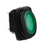 Lampa Micro interruttore impermeabile con spia a Led - 12/24V - Verde 45536