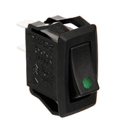 Lampa Micro interruttore con spia a Led - 12/24V - Verde 45542