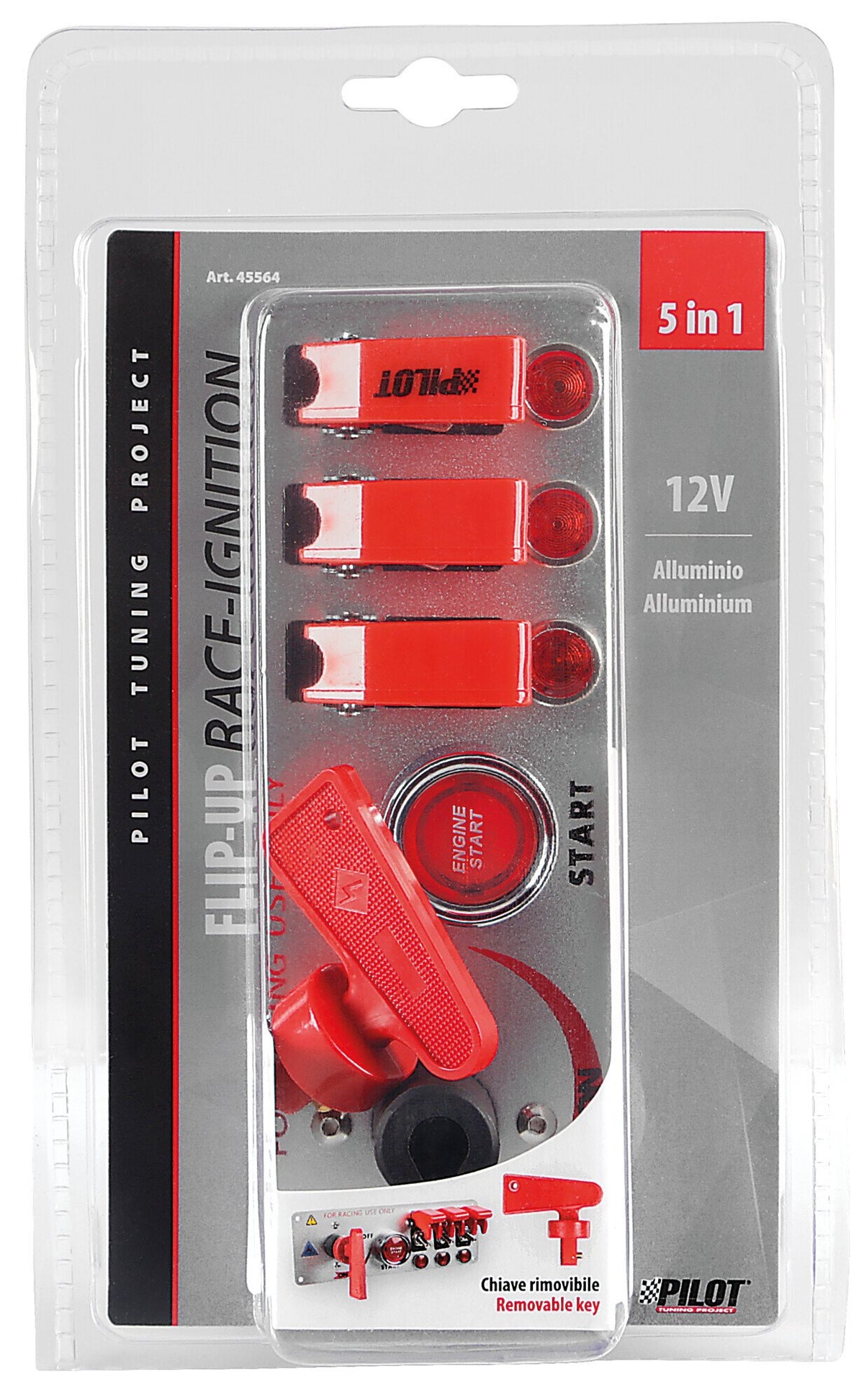 Pilot Pannello accensione Racing - 12V