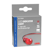 Lampa Spia a Led rosso - 12/24V - 20A 45568