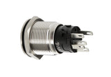 Lampa Interruttore a pulsante con spia a Led, 12/24V - Rosso 45574