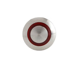 Lampa Interruttore a pulsante con spia a Led, 12/24V - Rosso 45574