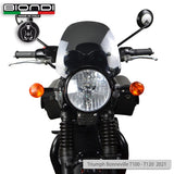 Biondi Cupolino Sport Fumè Scuro Triumph Bonneville T100 T120 2021+