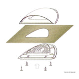 Osculati Belüfter für Rumpfabdeckungen 46.102.00