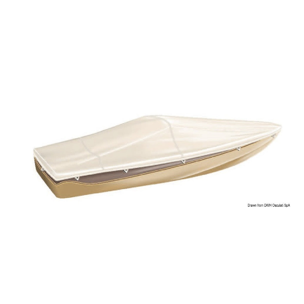 Tessilmare Bootsverdeck, Modell für Boote mit Windschutzscheibe und Daycruiser