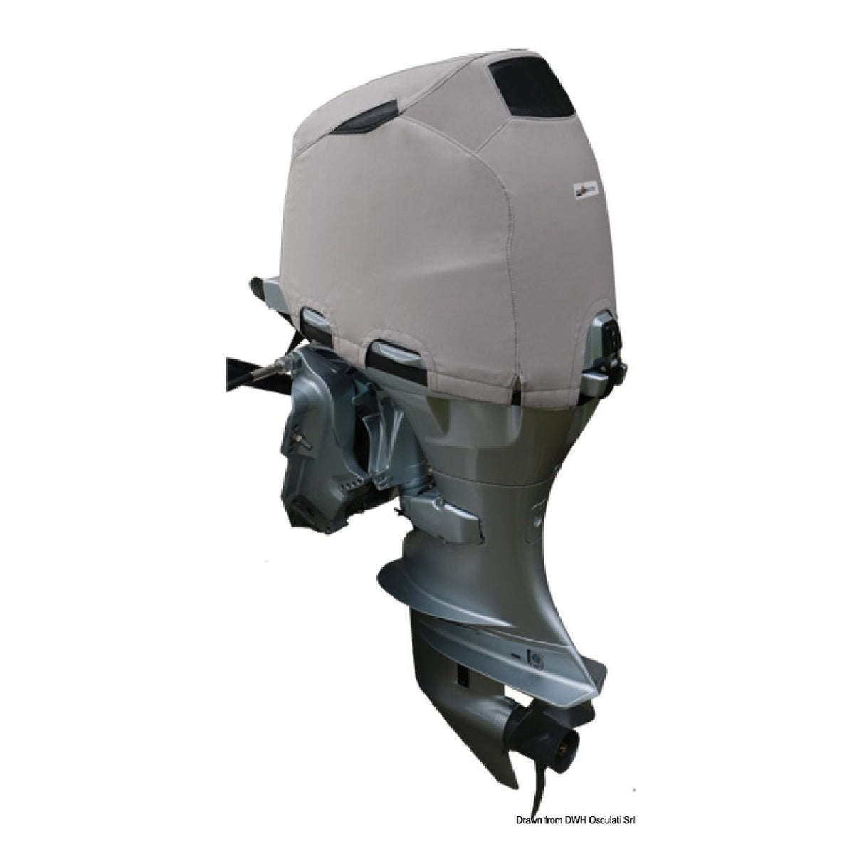 Oceansouth belüftete Motorabdeckung für Honda