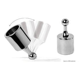 Osculati-Serie von Markisenkomponenten mit Kugelkupplung zwischen Basis und Schlauchhalter 46.680.00