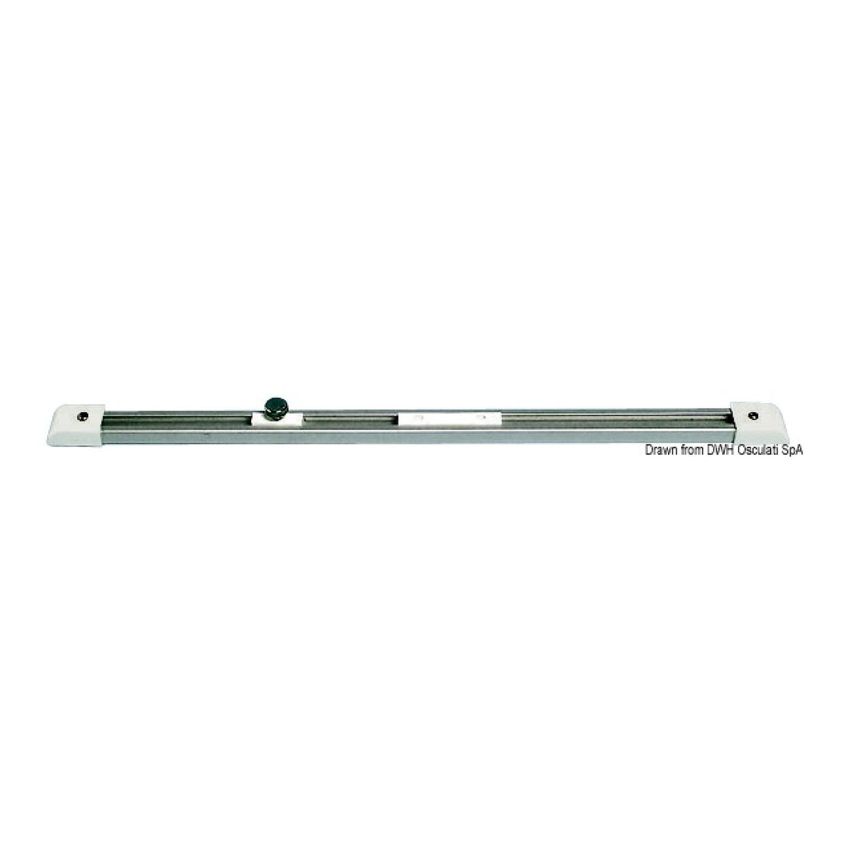 Osculati Placa corredera de nylon para toldos 46.786.10