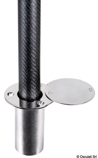 Casquillo empotrado de 6 grados Osculati para toldos y postes de carbono 46.815.01