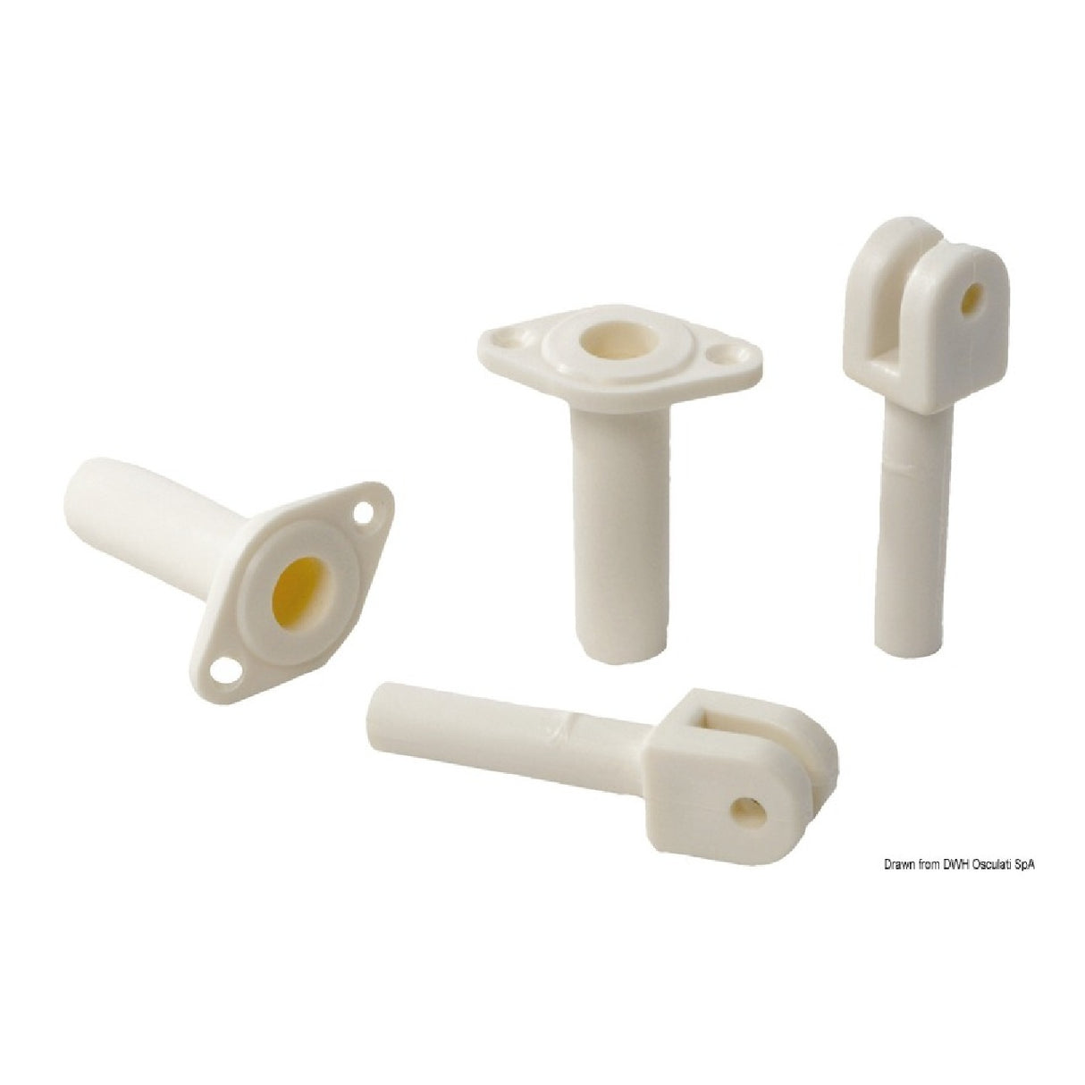 Osculati Tendalino pieghevole 2 Archi Bianco 46.901.21